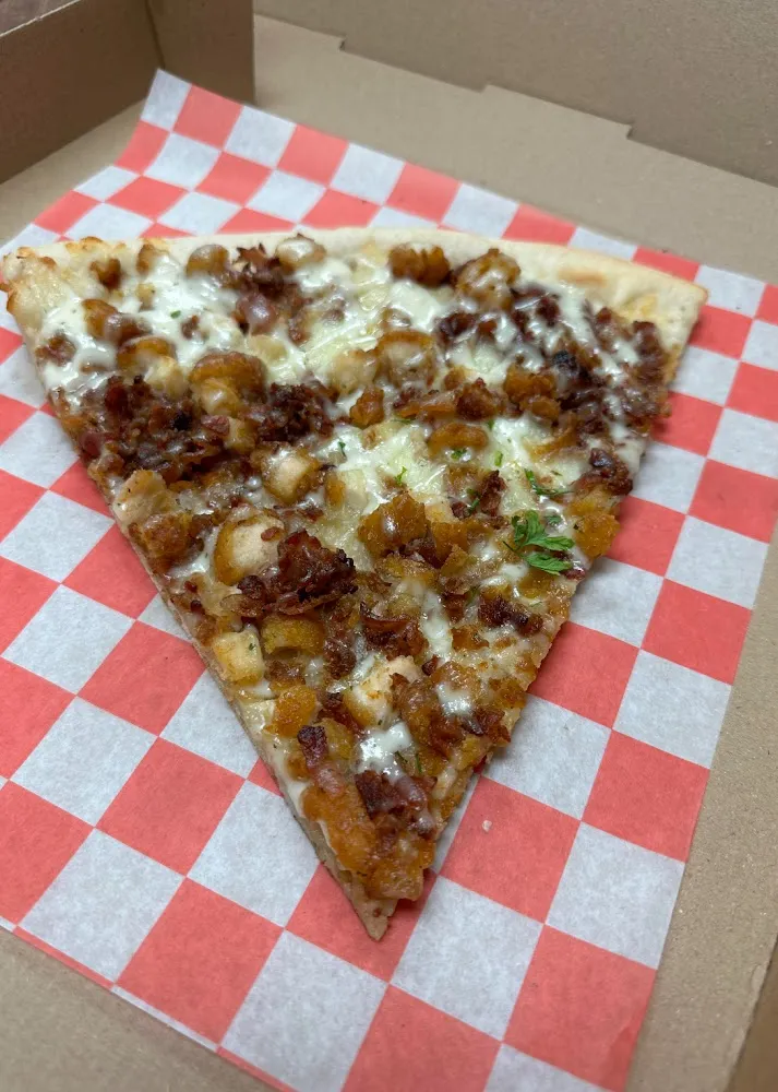 Chicken Bacon Ranch Pizza Slice