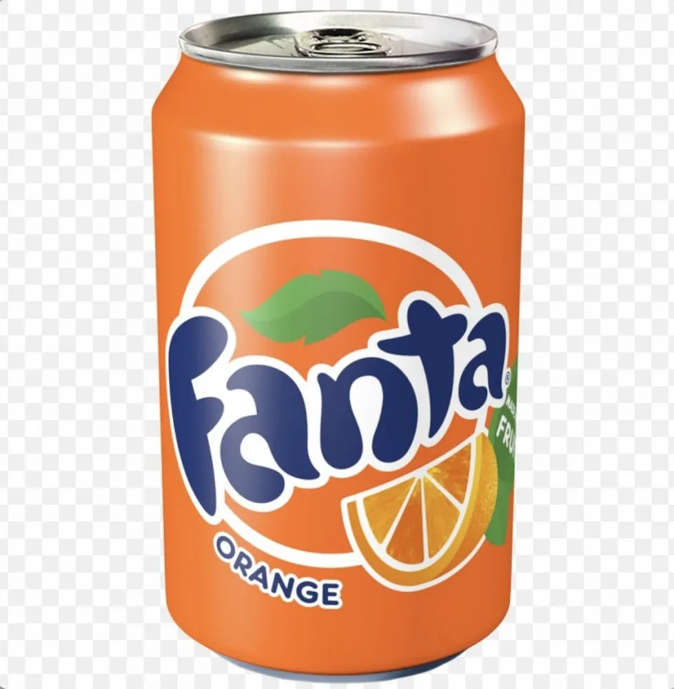 Orange Fanta Can