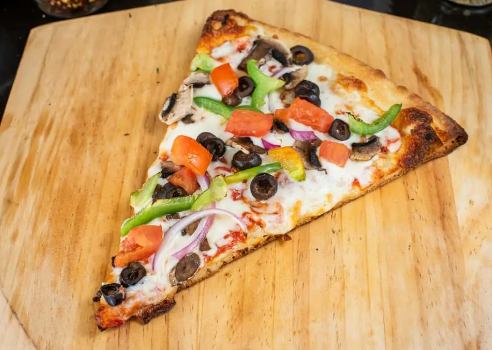 Vegetable Pizza Slice